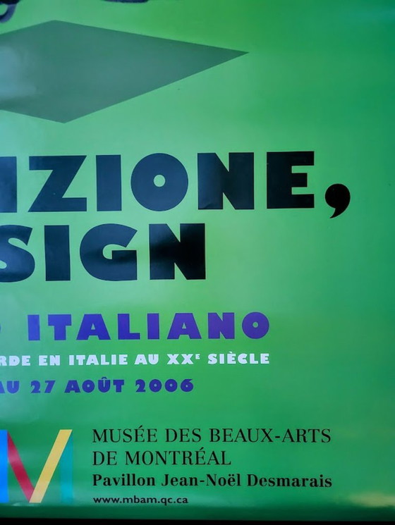 Image 1 of POSTER MODO ITALIANO DESIGN ITALIANO RARO