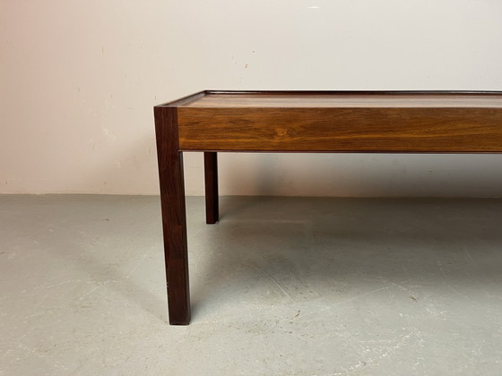 Rare Elegant Mid-Century Rosewood Coffee Table by Pesch. Germany, 1960s. Ref.: CT1009 (photo 2 of 10)