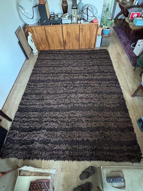Alfombra bereber de la década de 1970. – Wool (photo 2 of 6)