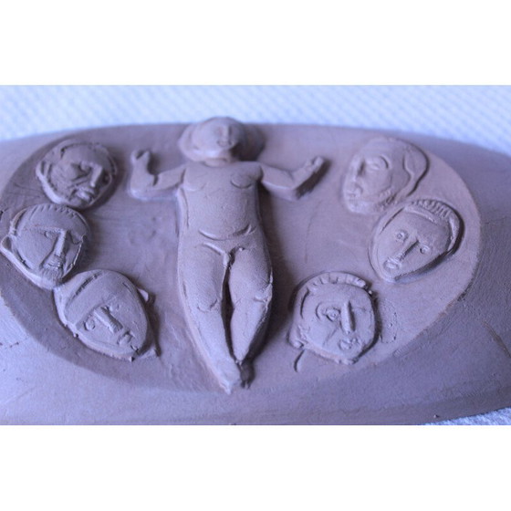 Image 1 of Vintage terracotta study by Mario Molteni, 1983