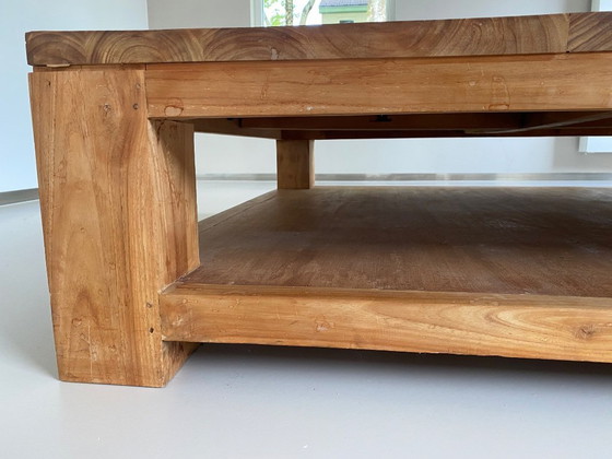 Image 1 of Robust coffee table made of solid hardwood