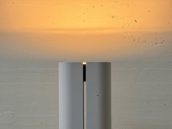 Image 1 of Megaron floor lamp in white by Gianfranco Frattini for Artemide, 1970s
