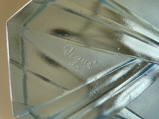 Image 1 of Lampe pendante Art Deco 1930 Degué French