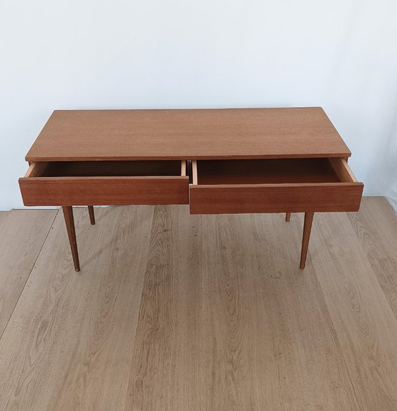 Danish Low Sideboard TV Cabinet – Wood (photo 5 of 9)