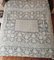 Vintage handgemaakte sprei van filetkant met bloemmotieven, Venetië, Italië, jaren 1950-1960 – slaaptoebehoren