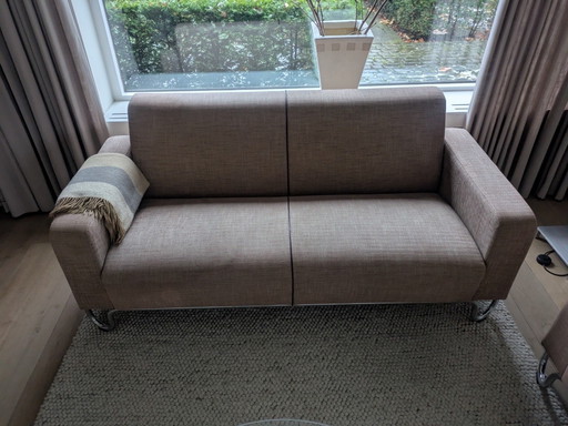 Gispen 441 – 2x – 2-Sitzer-Rohrrahmensofa – Design