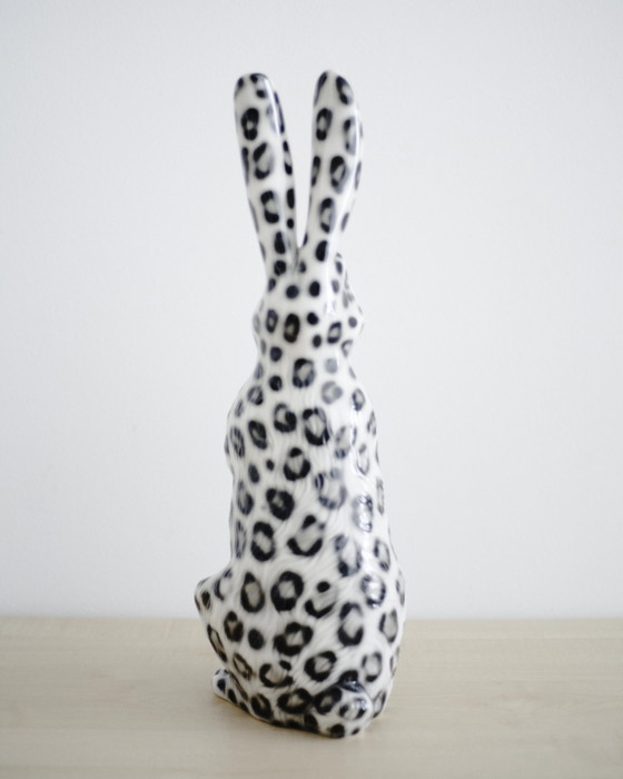 Hand-Painted Ceramic Rabbit - 50 cm – Decorative Objects (photo 5 of 6)