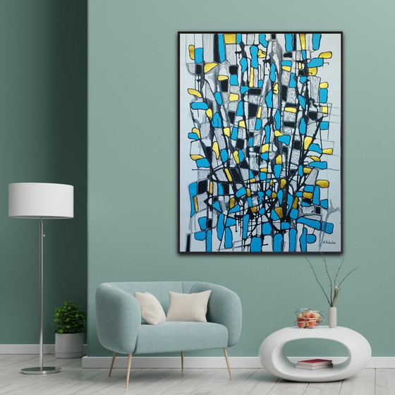 Image 1 of Composición abstracta XXL de Natia Antadze