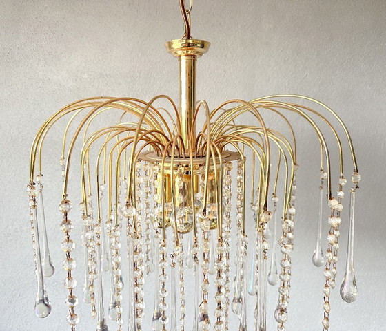 Image 1 of Vintage teardrop chandelier