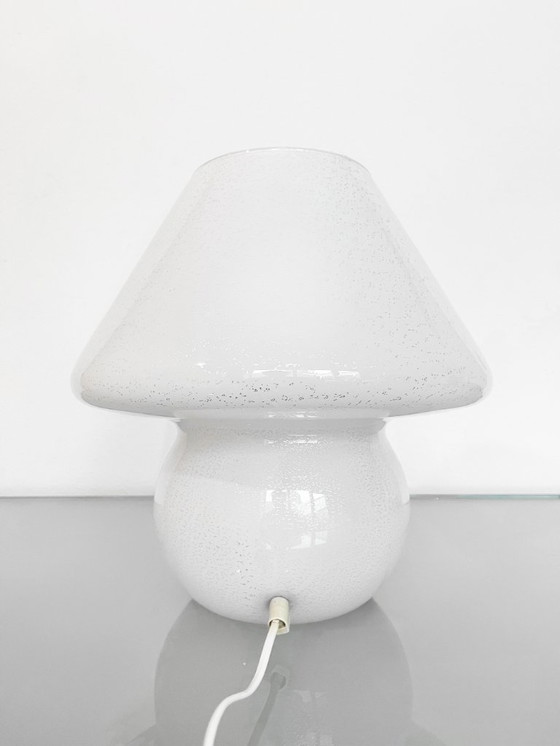Image 1 of Vintage XL Murano mushroom lamp