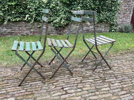 Garden chairs Folding chairs Bistro chairs French