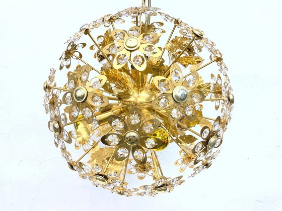 Image 1 of Hollywood Regency Sputnik Kronleuchter Pusteblume 60er 70er Jahre Design