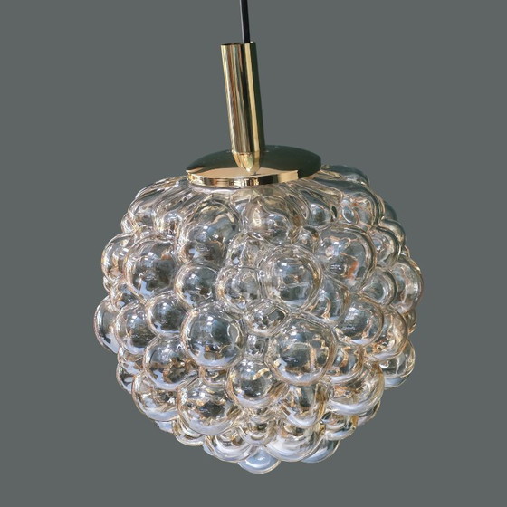 Image 1 of Lampada a sospensione vintage Bubble – Glashütte Limburg – Helena Tynell – Ø 29 cm – Germania