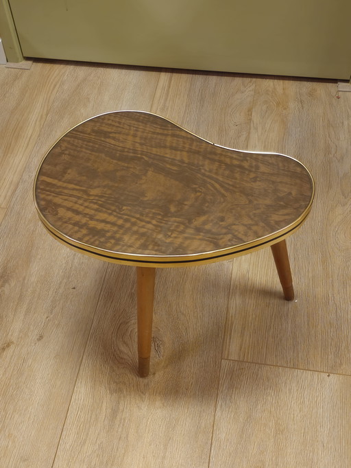 Vintage Kidney Table Plant Table Side Table