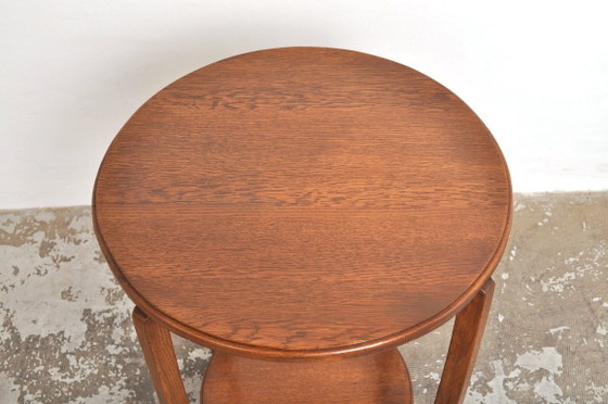 Art Deco Eiken Side Table, 1920s – Bijzettafels, Wood (photo 5 of 7)