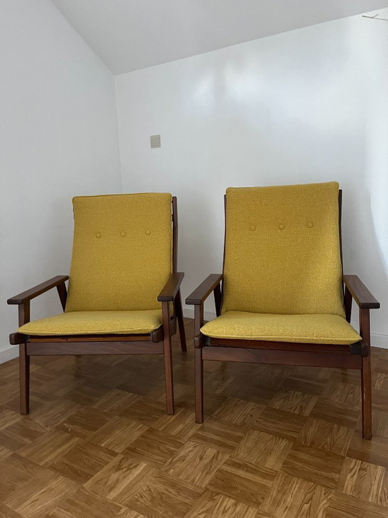Gelderland Lotus Sessel von Rob Parry (2er-Set) – Textile, Wood (photo 6 of 9)