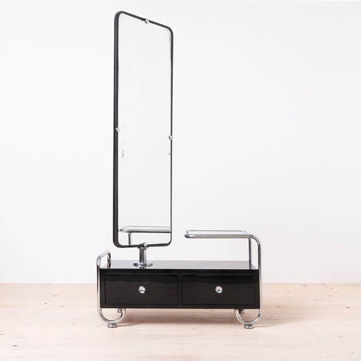 Bauhaus Dressing Table, Czechoslovakia, 1940s