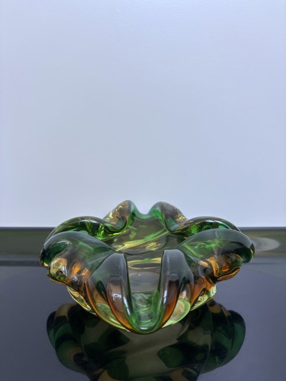 Set van 3 vintage Murano Sommerso glazen schalen van Vetri D'Arte – Glass (photo 14 of 21)