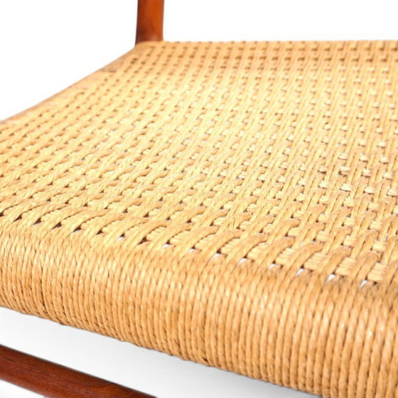 Image 1 of Sedia Møller modello 56 in teak di Niels Otto Møller per J.L. Møllers, 1956