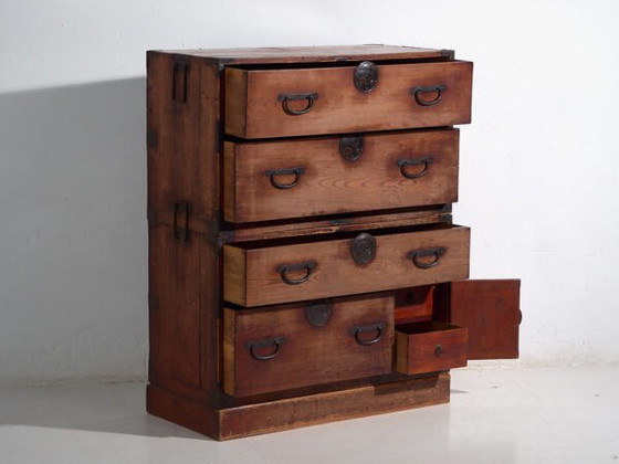 Antique Japanese Tansu - Meiji / Taishō Period (c. ) #100 – Chest of drawers (photo 18 of 40)