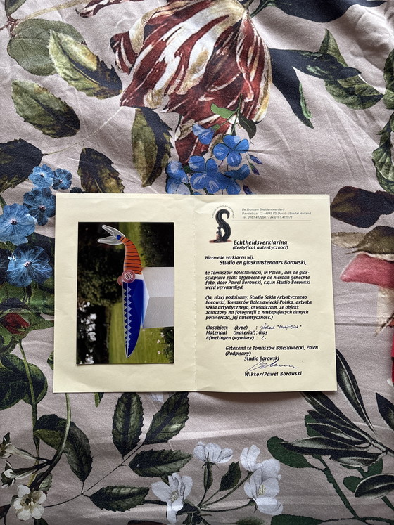 Image 1 of Glaskunst van borowski