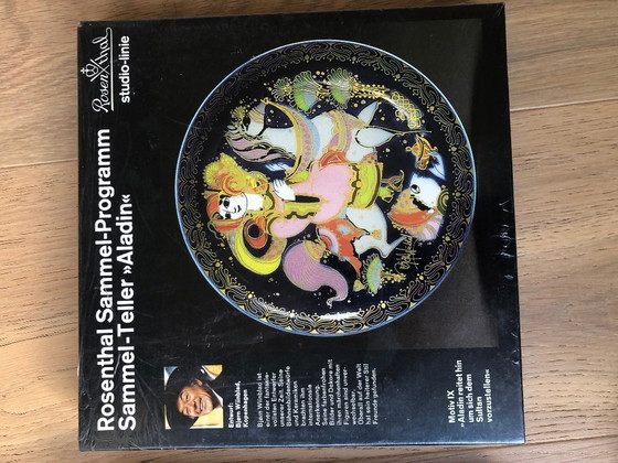 Image 1 of Set of 14 Rosenthal collector plates designed by Bjorn Wiinblad