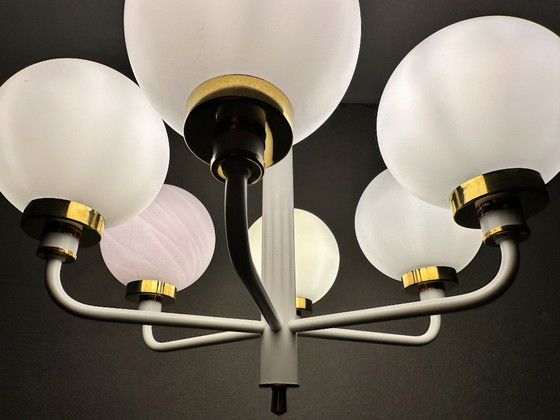 Lampada Sputnik vintage – Richard Essig, Lampade a sospensione, Glass, Metal (photo 12 of 12)