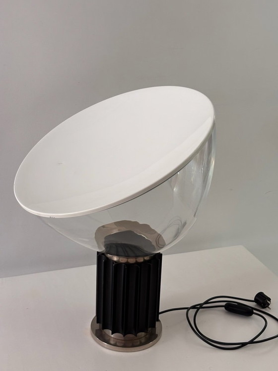 Image 1 of Taccia Grande Table Lamp Achille and Pier Giacomo Castiglioni for Flos 1962 Design Collector