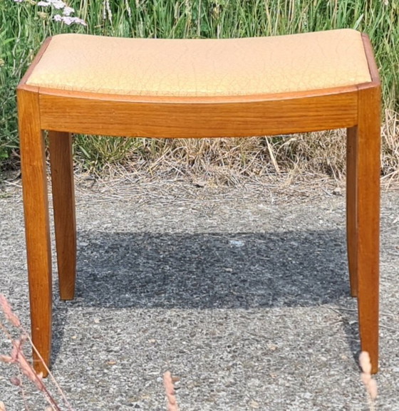 Image 1 of Mid - Century stool piano stool