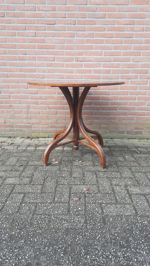 Vintage Thonet Mundus Table 90 cm