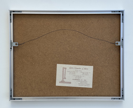 Image 1 of Nicole Vaysse - Art Brut - Inchiostro di china 1970 circa - incorniciato