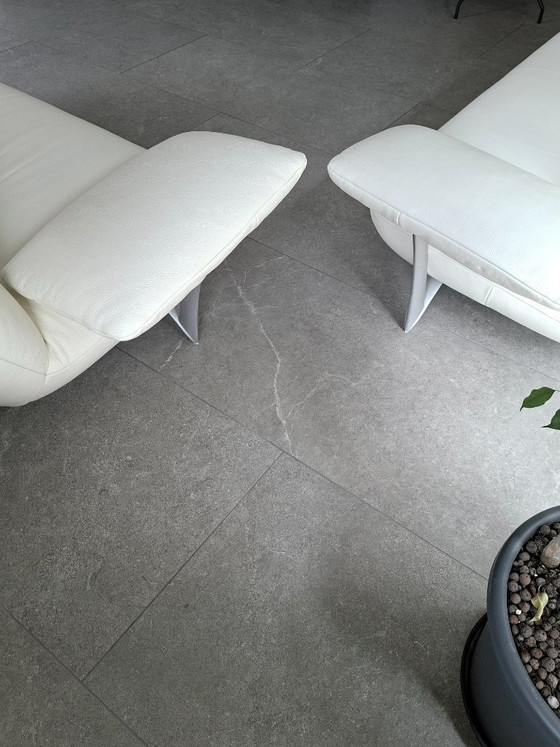 Image 1 of Rolf Benz 2-Sitzer + 3-Sitzer Lederausstattung, aufgearbeitet