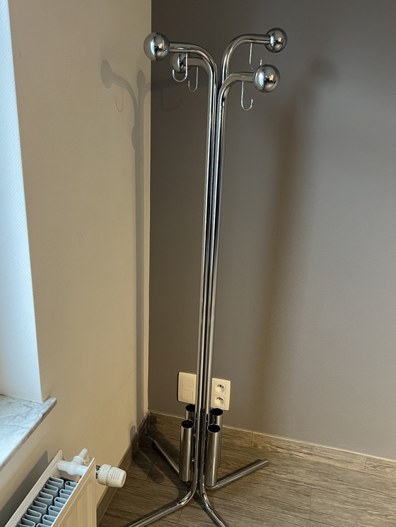 Image 1 of 2 x appendiabiti vintage cromati Bulo