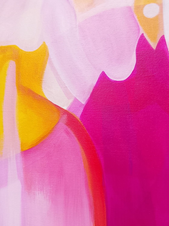 Acrylic painting #Womb 100x100cm – joart, Paintings & Drawings, Canvas (photo 4 of 9)