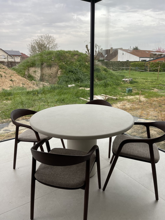 Image 1 of MORTEX tafel rond - nieuw - 120 x 120 cm