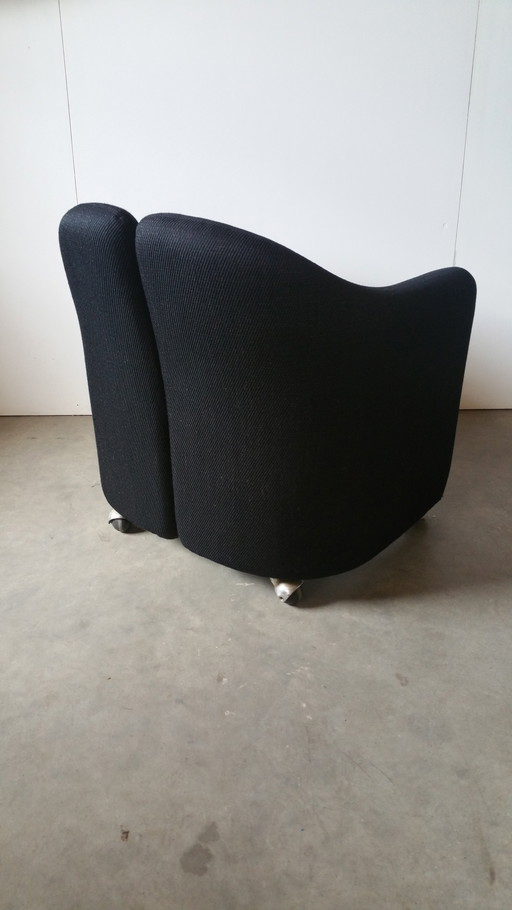 Vintage Eugenio Gerli Tecno "142" Armchairs, 1960s, Italy Mobile