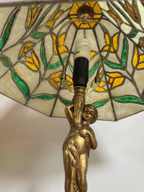 Image 1 of Lampada vintage in stile Tiffany