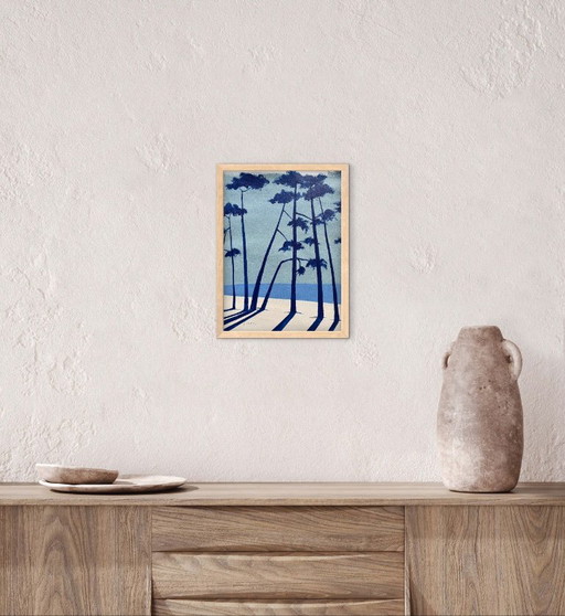Framed Acrylic on Canvas 40x30 – schilderijen tekeningen (photo 2 of 6)