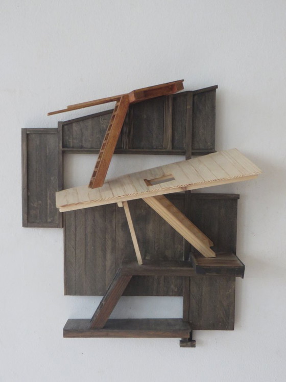 Eric Van Solm - ´De Verdieping´ – Beeldhouwkunst, Wood (photo 4 of 8)