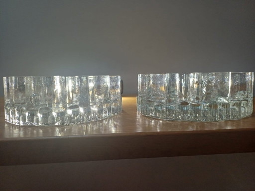 Coppia di scaldacandele/portacandele Bel Mondo di Georgshütte – kandelaars en kaarsen, Glass (photo 2 of 5)