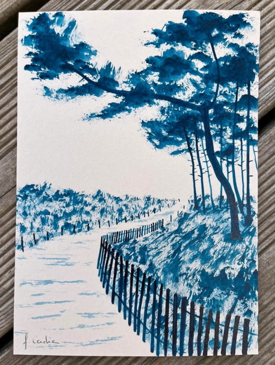 Image 1 of Artist's sketch 21x15cm