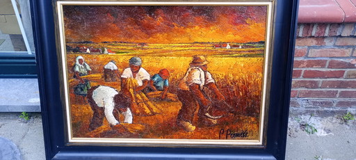 Paul Permeke oil on canvas