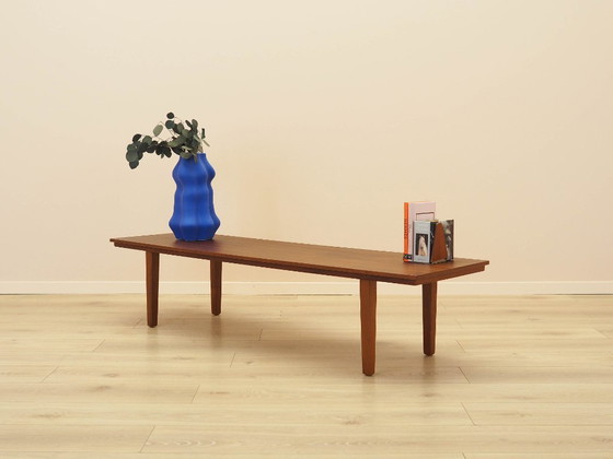 Image 1 of Meuble bas en teck, design danois, années 1970, fabriqué au Danemark