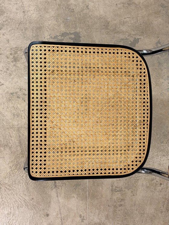 Image 1 of Chaise cantilever S32 V de Marcel Breuer pour Thonet, lot de 3