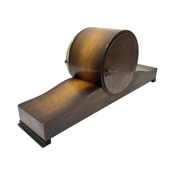 Image 1 of AnkerUhr vintage mantel clock from the 1950s, functional, retro wood buffet