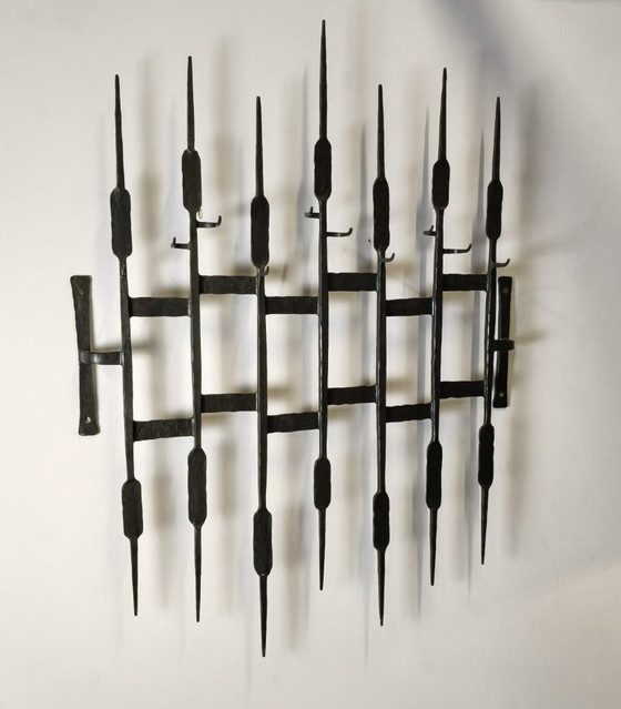 Image 1 of Brutalist wrought-iron wardrobe
