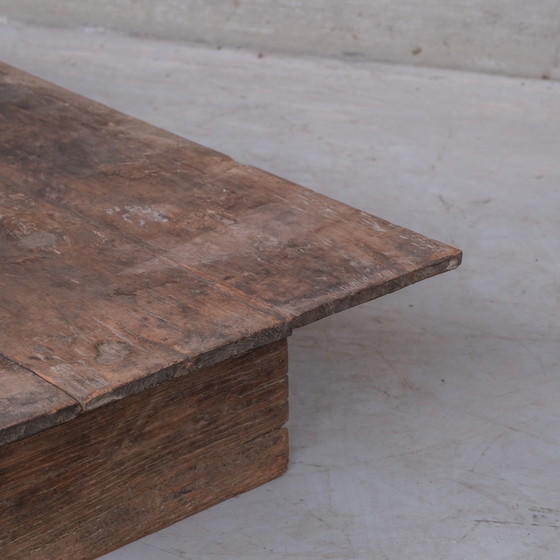 Image 1 of Low Antique Wooden French Coffee Table