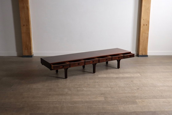 Image 1 of Gianfranco Frattini low sideboard for Bernini Italy 1957