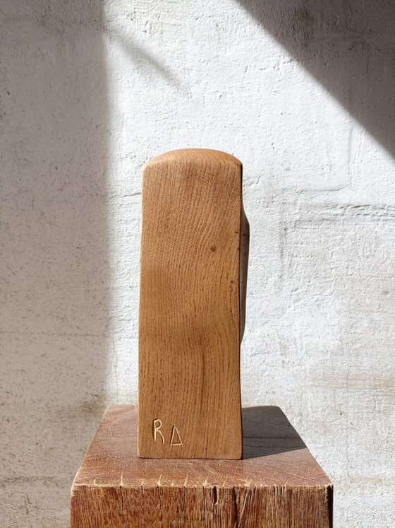 Vaso / scultura in rovere massiccio intagliato – retroDom, Vasi, Wood (photo 4 of 8)