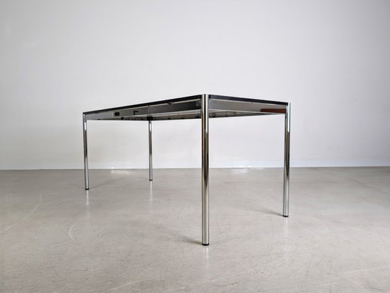 Image 1 of 2x USM Haller tafel resin wit bureau BTW parelgrijs